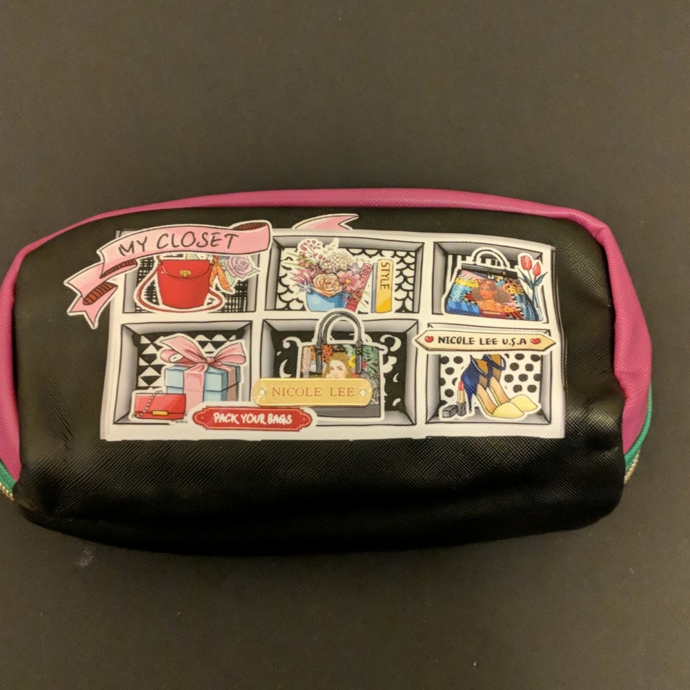 Cosmetic Pouch by Nicole Lee